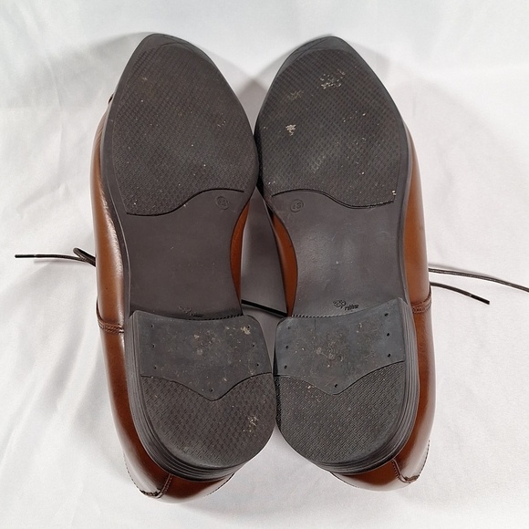 ? Mens RAIL brown leather Oxford shoe in size  43 main image 10